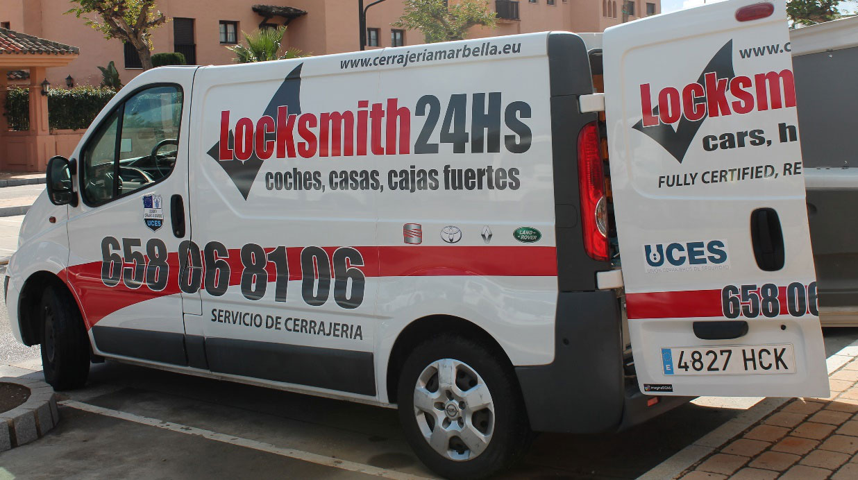 servicio 24 horas cerrajero en Marbella y Estepona